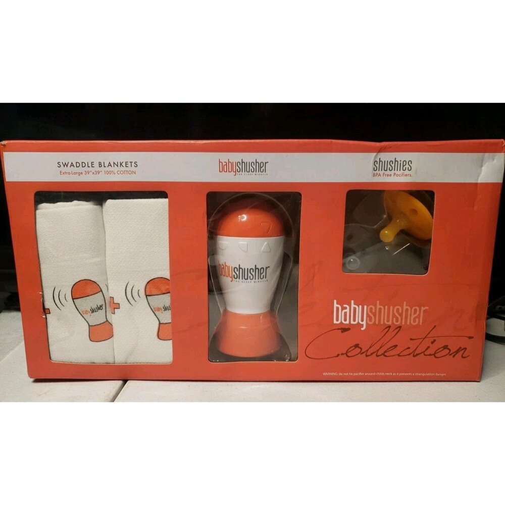 Baby Shusher Collection 5 Piece Gift Set For Expectant Parents. NEW in Box